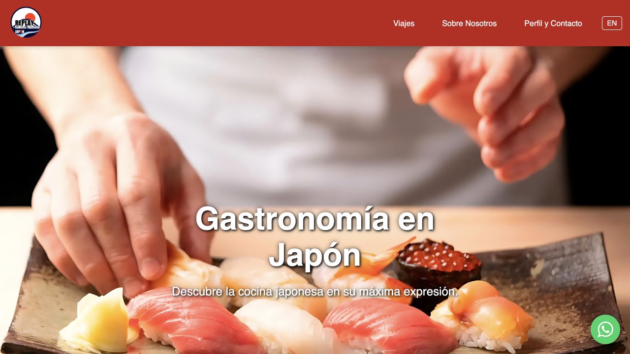 Replay Japón — website